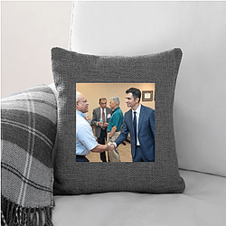 Mike Moradian The World Is A Market Mike Moradian Pillows Cover