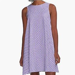 Platinum Mike Perry UFC A-line Dress