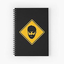 Mike Perry Spiral Notebook