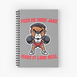 Mike Perry Boxer Spiral Notebook