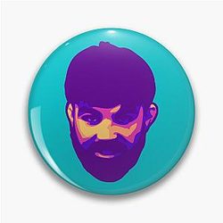 Platinum Mike Perry UFC Pin