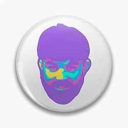 Platinum Mike Perry UFC Fight Night Pin