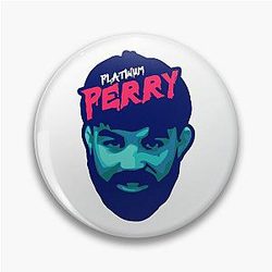 Platinum Mike Perry UFC Pin