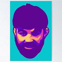 Platinum Mike Perry UFC Poster