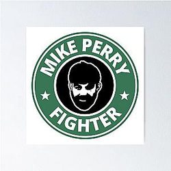 Platinum Mike Perry UFC Poster