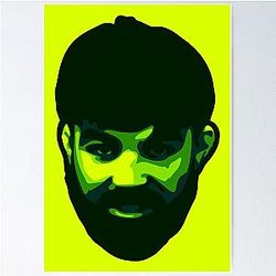 Platinum Mike Perry UFC Poster