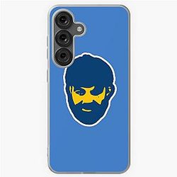 Platinum Mike Perry Blue and Yellow Samsung Galaxy Soft Case