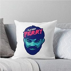 Platinum Mike Perry UFC Throw Pillow