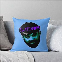 Platinum Mike Perry UFC Throw Pillow