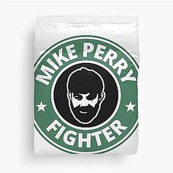 Platinum Mike Perry UFC Duvet Cover