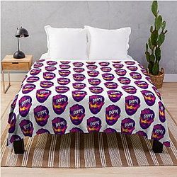 Platinum Mike Perry UFC Throw Blanket