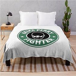 Platinum Mike Perry UFC Throw Blanket