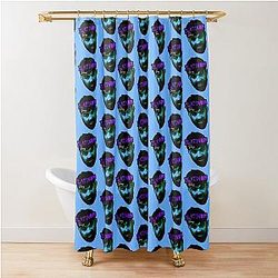 Platinum Mike Perry UFC Shower Curtain