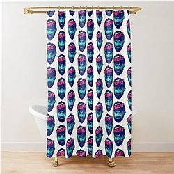 Platinum Mike Perry UFC Shower Curtain