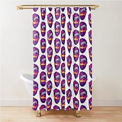Platinum Mike Perry UFC Shower Curtain