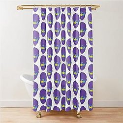 Platinum Mike Perry UFC Shower Curtain