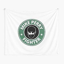Platinum Mike Perry UFC Tapestry