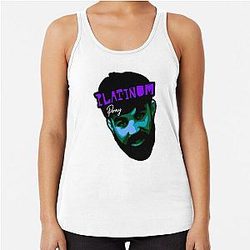 Platinum Mike Perry UFC Racerback Tanktop