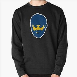 Platinum Mike Perry Blue Yellow Pullover Sweatshirt