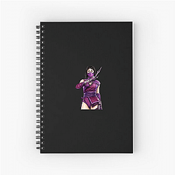 Mileena Sai Lethal weapons Mileena Notebook