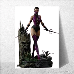 Mileena Pink Savage grace Mileena Posters