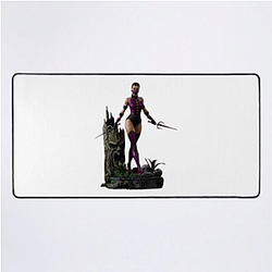 Mileena Pink Savage grace Mileena Mouse Pads