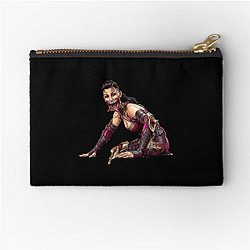 Mileena Tarkatan Hidden teeth Mileena Zipper Pouches