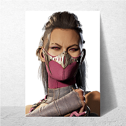 Mileena Clone Dark origin Mileena Posters