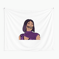 Mileena Empress Outworld throne Mileena Tapestries