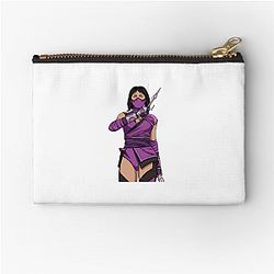 Mileena Kitana Deadly rival Mileena Zipper Pouches