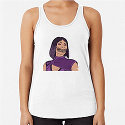 Mileena Empress Outworld throne Mileena Tank Tops