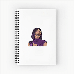 Mileena Empress Outworld throne Mileena Notebook