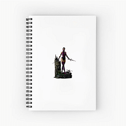 Mileena Pink Savage grace Mileena Notebook