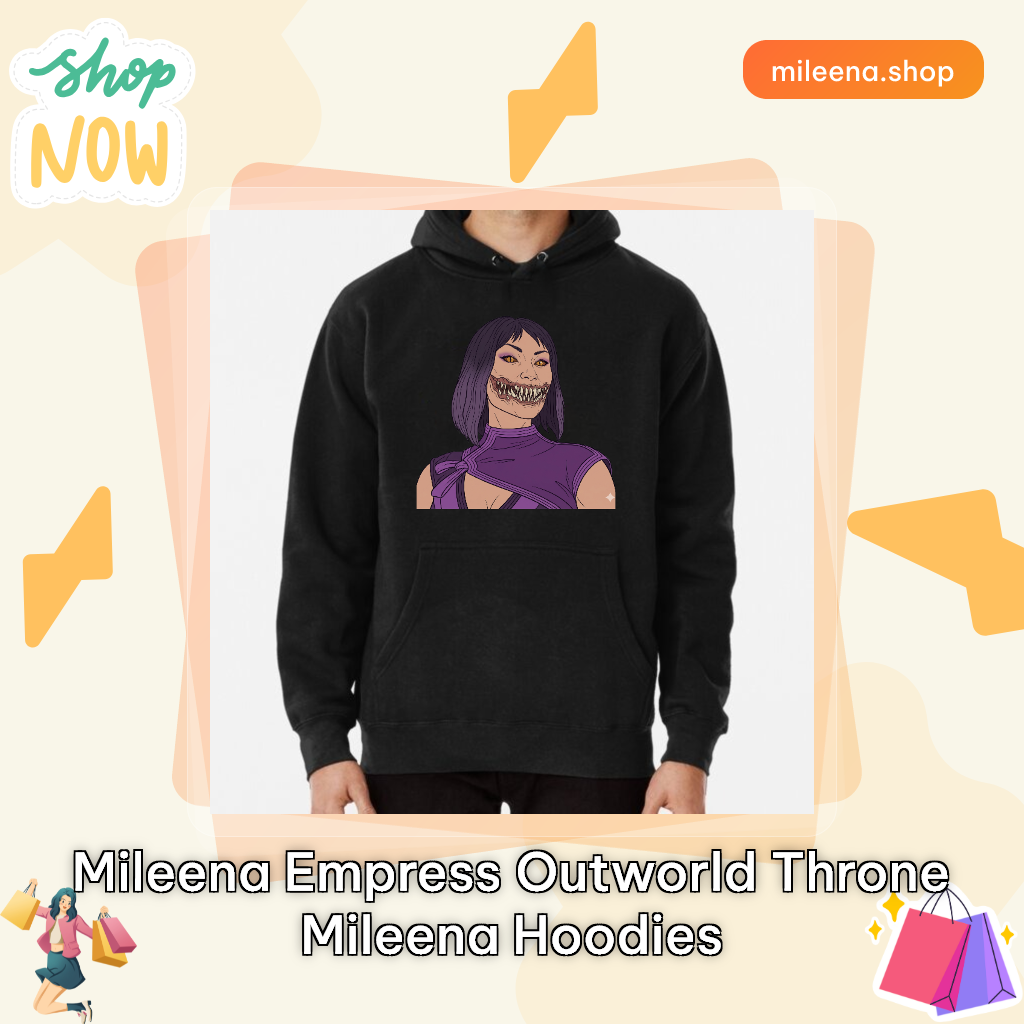 Mileena Empress Outworld throne Mileena Hoodies