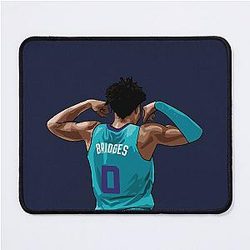 Miles Bridges Back Qiangy Mouse Pad