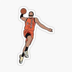 Miles Bridges Rising Stars Dunk Sticker