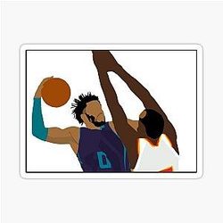 Miles Bridges Dunk Sticker
