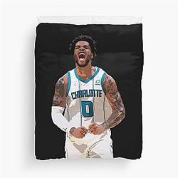 Miles Bridges Duvet Cover