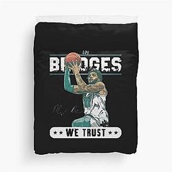 Miles Bridges Charlotte Duvet Cover
