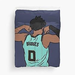 Miles Bridges Duvet Cover