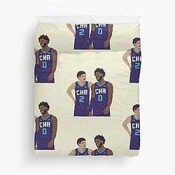 Lamelo Ball Miles Bridges Duvet Cover
