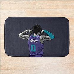 Miles Bridges Back Qiangy Bath Mat
