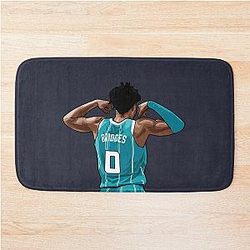 Miles Bridges Vector Back Bath Mat