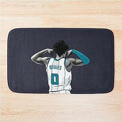Miles Bridges Vector Back Bath Mat