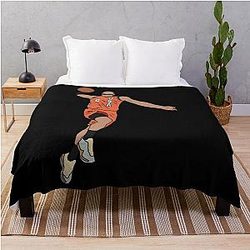 Miles Bridges Rising Stars Dunk Throw Blanket