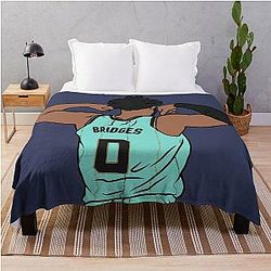 Miles Bridges Flex Throw Blanket