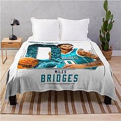 Miles Bridges Basketball Blanket