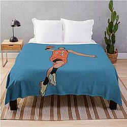 Miles Bridges Rising Stars Dunk Throw Blanket