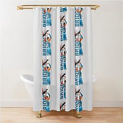 Miles Bridges Super Shower Curtain
