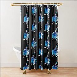 Miles Bridges Shower Curtain